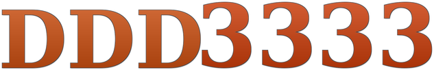 ddd3333 লোগো